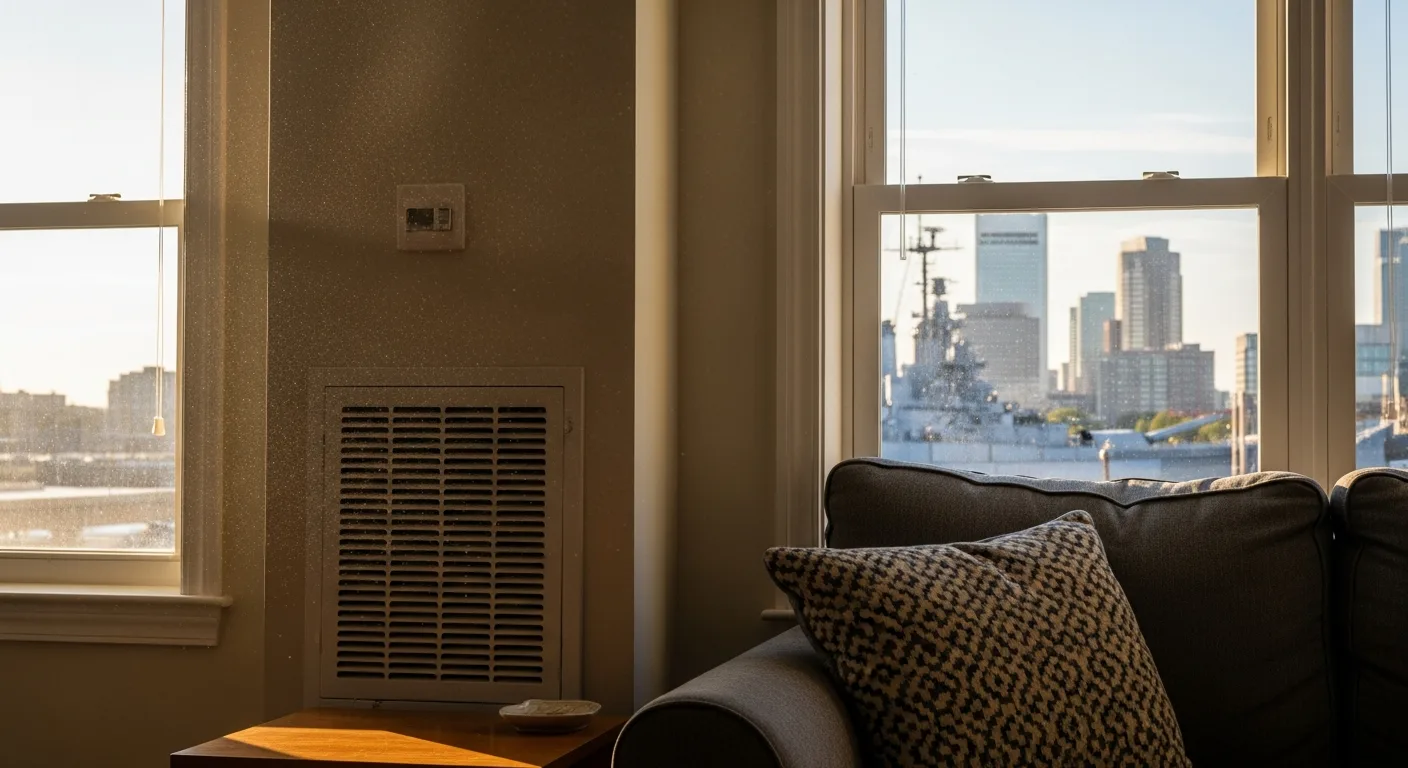 If I See Dust in My Home, Should I Get My Home's Air Ducts Cleaned in Virginia Beach & Hampton Roads? If I See Dust in My Home, Should I Get My Home's Air Ducts Cleaned in Virginia Beach & Hampton Roads?