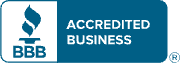 BBB Accredited Business — A+ Rating Better Business Bureau Accredited Business seal — Universal Duct Cleaning holds an A+ BBB rating