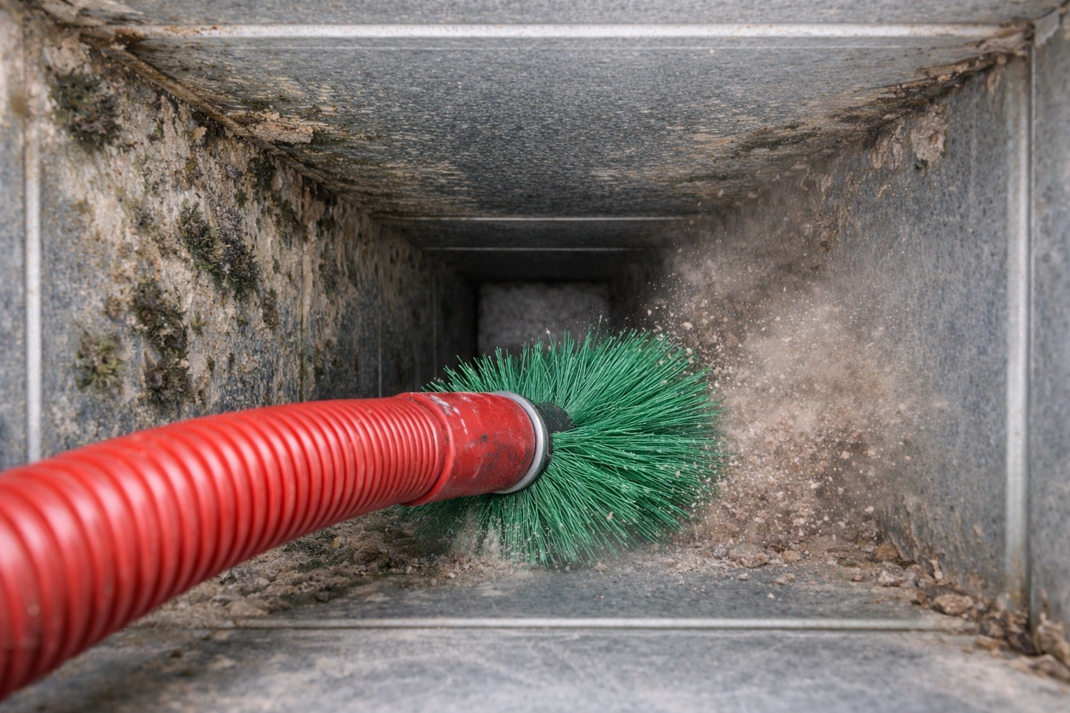 professional air duct cleaning in Portsmouth, VA. Our high-performance brush system removes biological triggers, dust, and coastal debris from HVAC ventilation for cleaner indoor air.